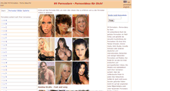 Desktop Screenshot of 99pornostars.com